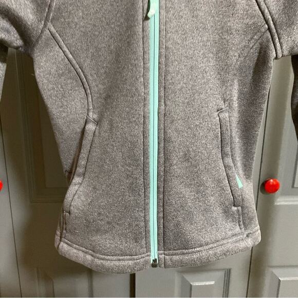 NORTH FACE Girls' Banderitas Full-Zip Jacket XS 6 Grey Heather - Picture 4 of 11